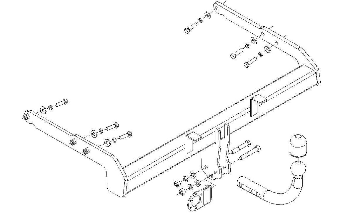 Hak holowniczy Autohak C49