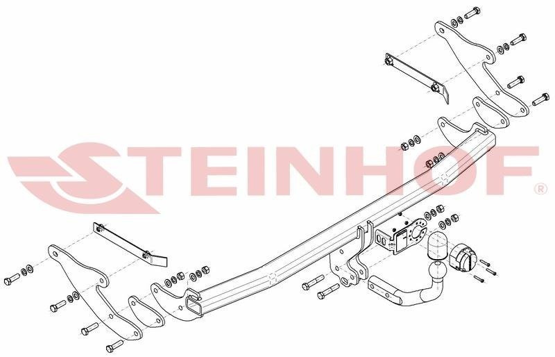 Hak holowniczy Steinhof Renault Grand Scenic IV 2016-