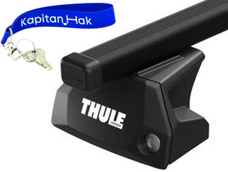 Bagażnik dachowy Thule Mitsubishi Outlander III 13-21 + KapitanHak