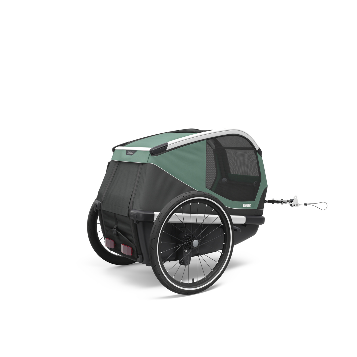 Thule Bexey Hazy Green M 800000 | Przyczepka dla psa