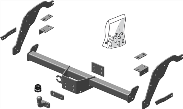 Hak holowniczy BRINK 554900