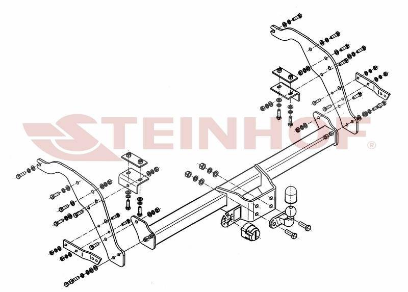 Hak holowniczy Steinhof F-281