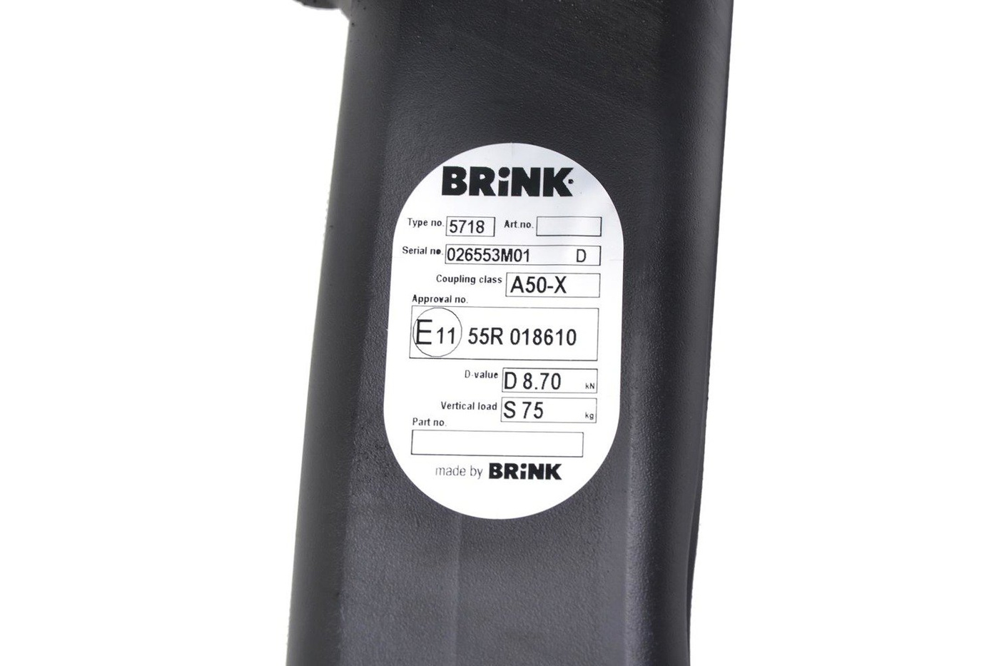 Hak holowniczy Brink 571800