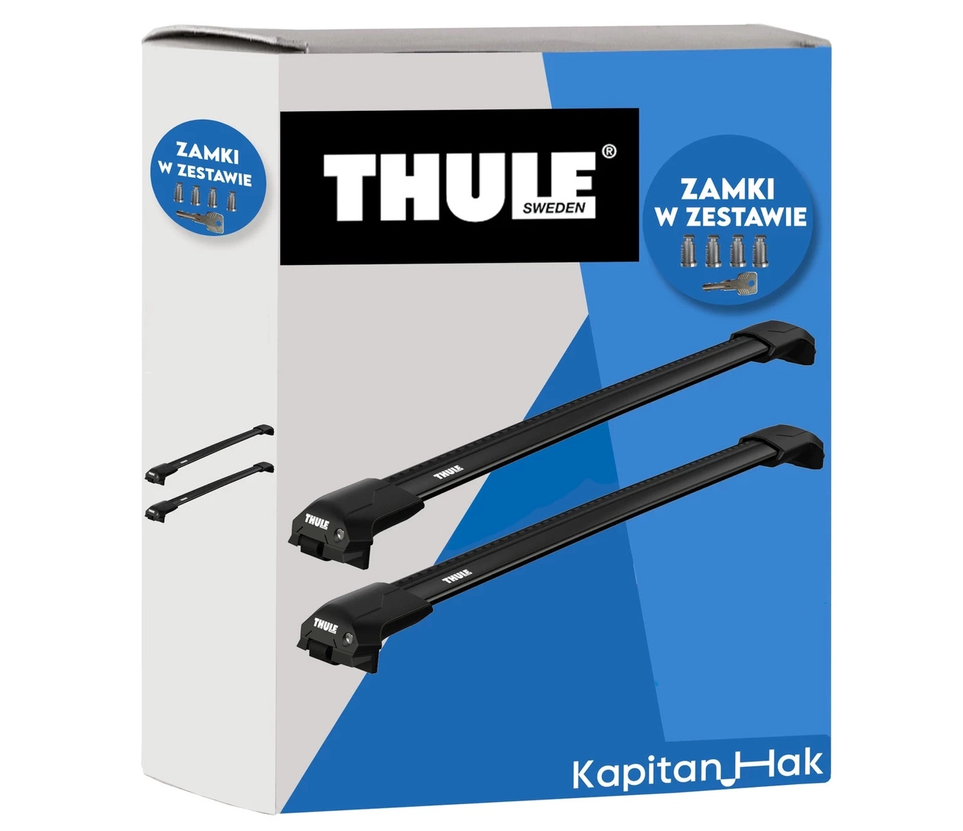 Bagażnik dachowy | Belki | Thule VW Golf SportCombi VIII 2021- + KapitanHak