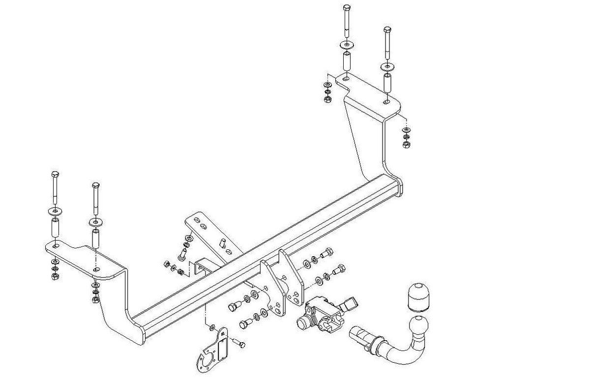 Hak holowniczy Autohak W19A