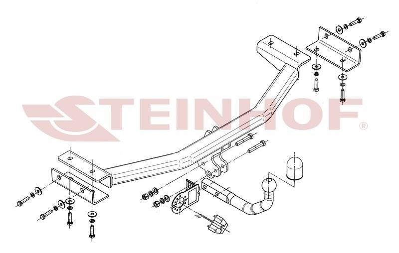 Hak holowniczy Steinhof K-028