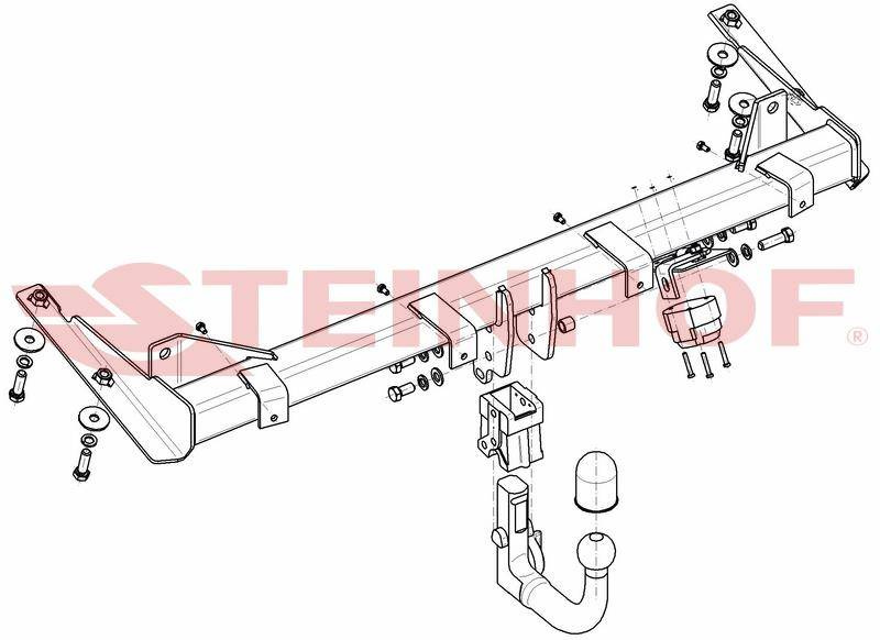 Hak holowniczy Steinhof V-029