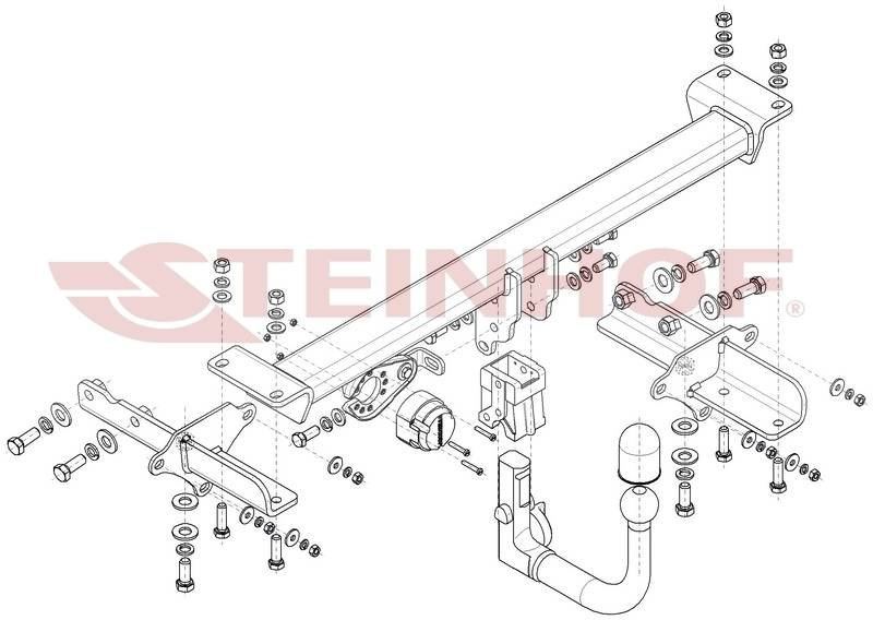 Hak holowniczy Steinhof F-159