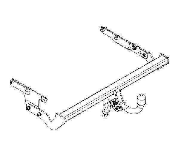 Hak holowniczy Autohak Subaru Trezia 04.2011-