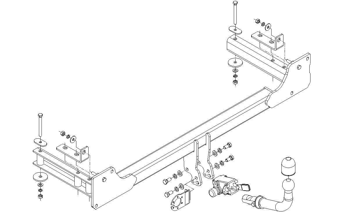 Hak holowniczy Autohak A05A