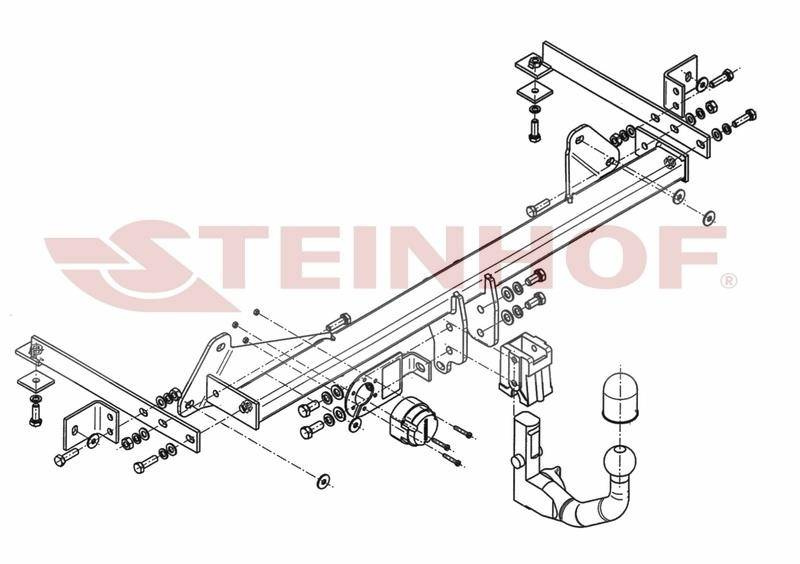 Hak holowniczy Steinhof F-046