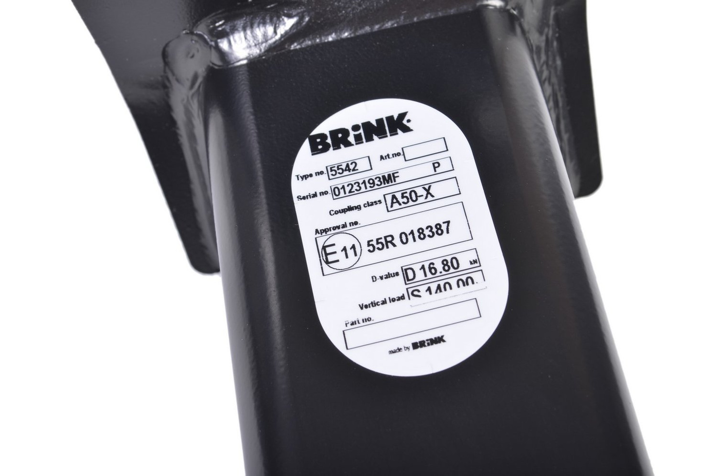 Hak holowniczy Brink Mercedes M Klasa W166 2011-2015