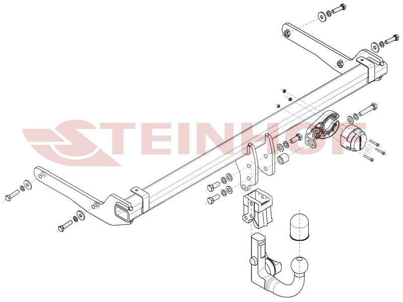 Hak holowniczy Steinhof V-077