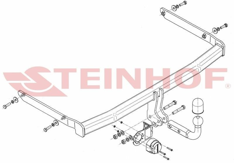 Hak holowniczy Steinhof Ford Fiesta Mk6 2002-2008