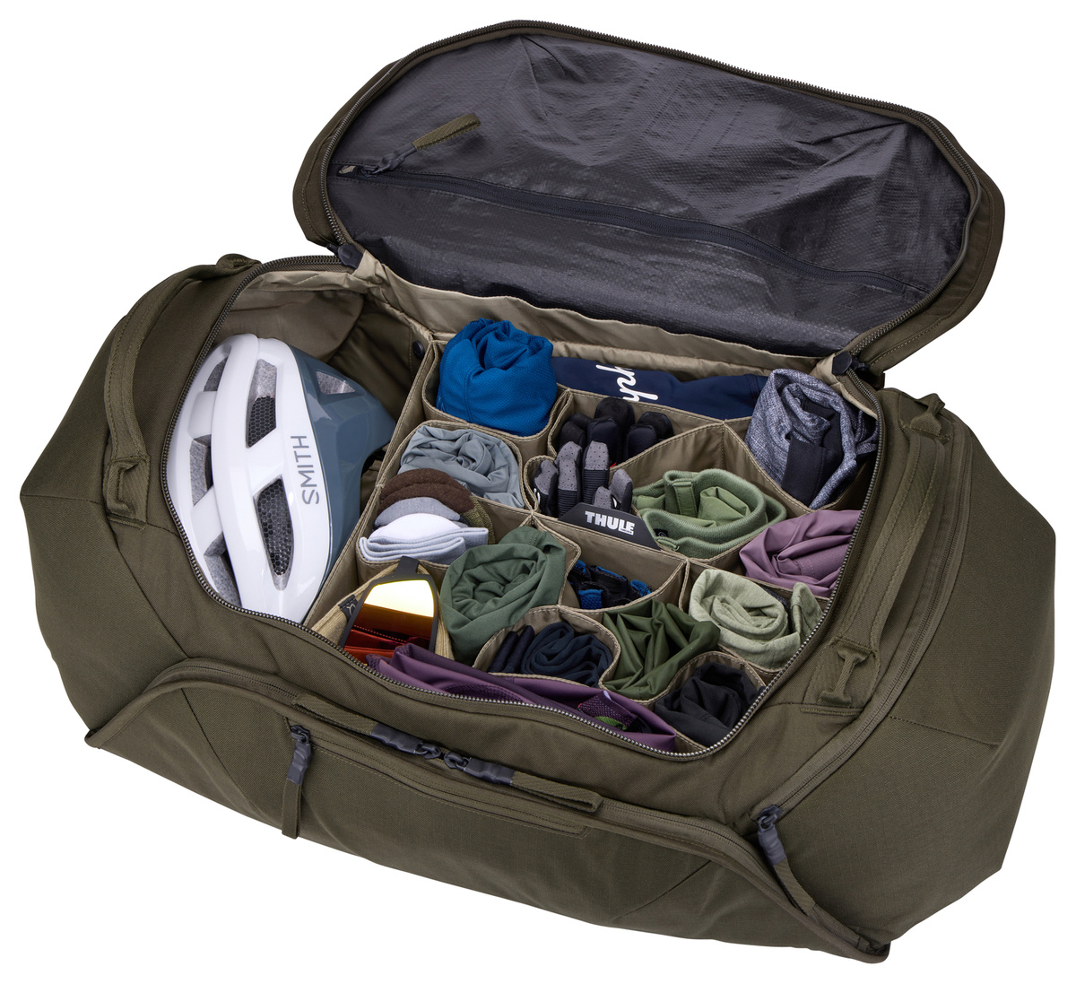 Torba / organizer Thule RoundTrip Bike Duffel 55L Deep Khaki - 3205173