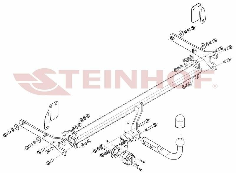 Hak holowniczy Steinhof T-132