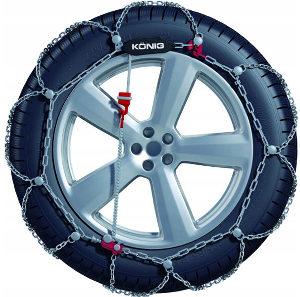 Łańcuchy śniegowe Konig XG-12 pro z napinaczem Grupa 230 I 215/65R16