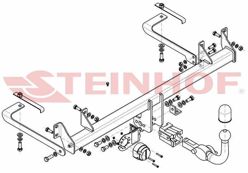 Hak holowniczy Steinhof F-117