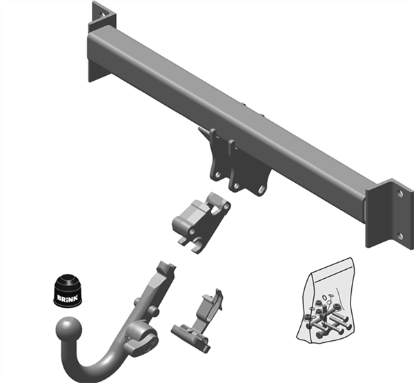 Hak holowniczy Brink 420700