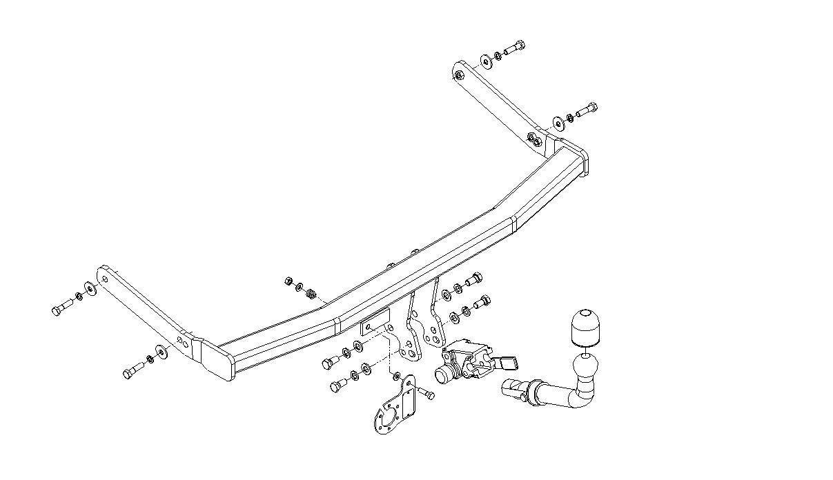 Hak holowniczy Autohak H15A