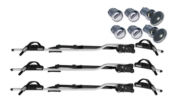 3x Thule ProRide 598001 + One Key