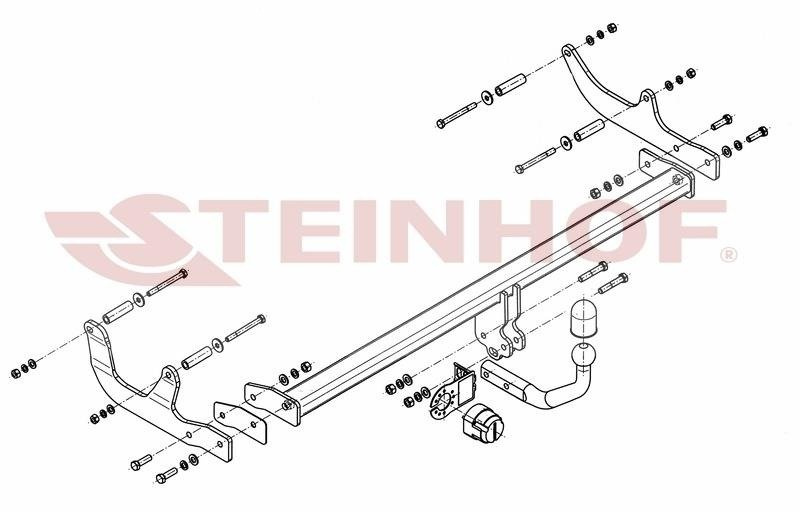 Hak holowniczy Steinhof R-039