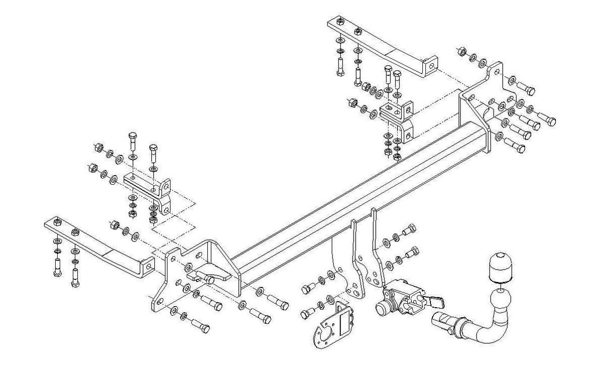 Hak holowniczy Autohak M44A