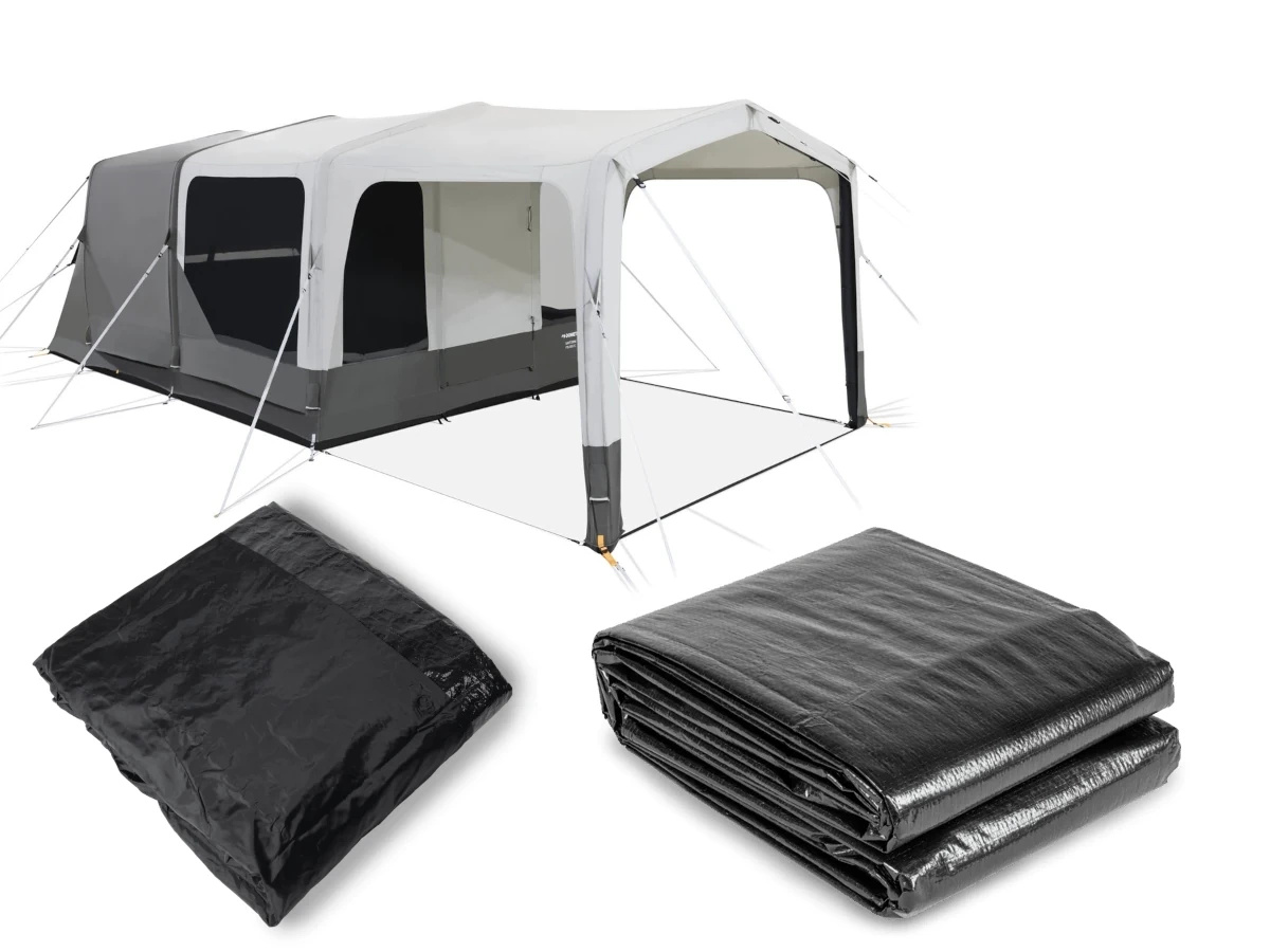 Nadmuchiwany namiot kempingowy dla 4 osób | Dometic Santorini FTK 4X8 TC | + Podłoga / Sypialnia wewnętrzna