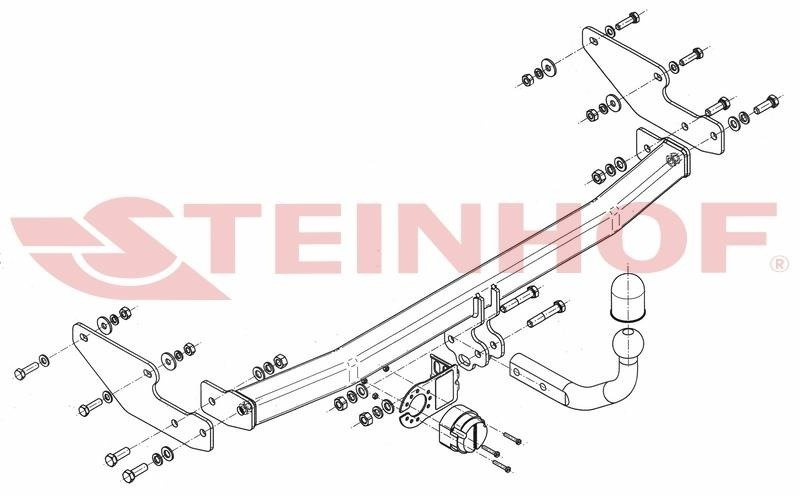Hak holowniczy Steinhof R-136