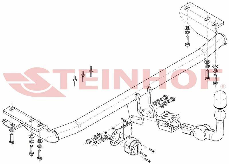 Hak holowniczy Steinhof V-304