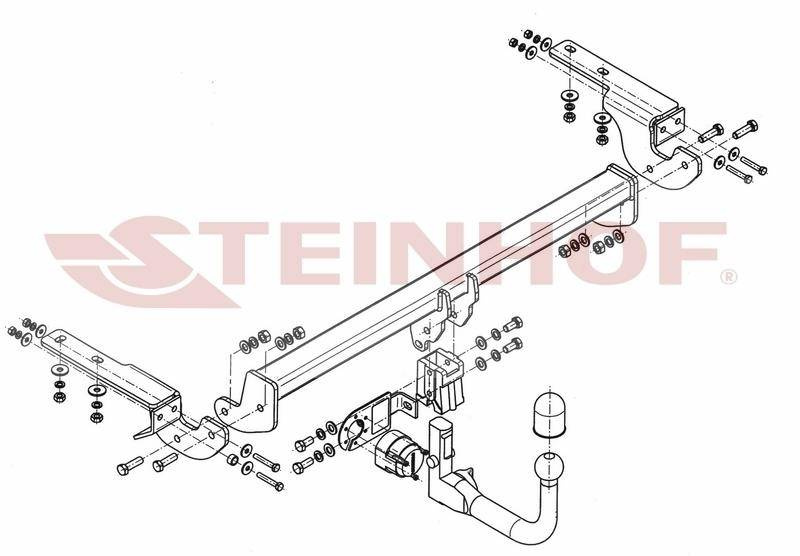 Hak holowniczy Steinhof C-044