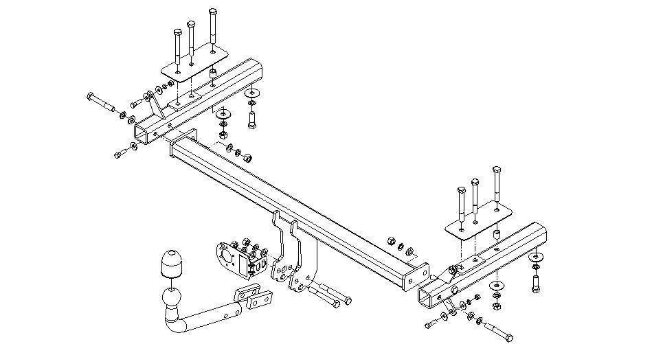 Hak holowniczy Autohak T43