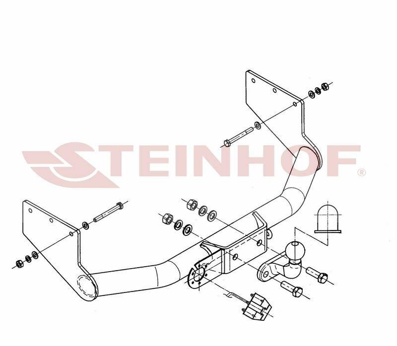 Hak holowniczy Steinhof F-296