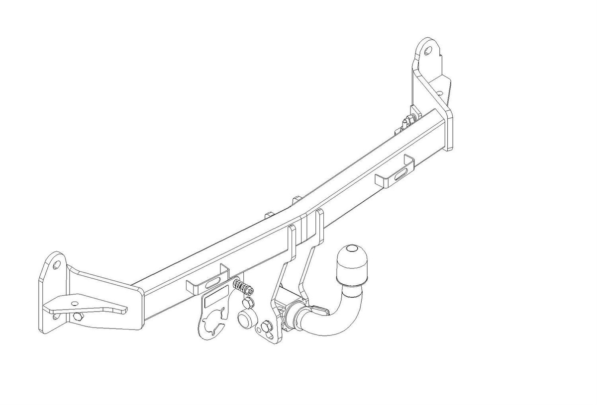 Hak holowniczy Autohak BMW 5 F11 2010-