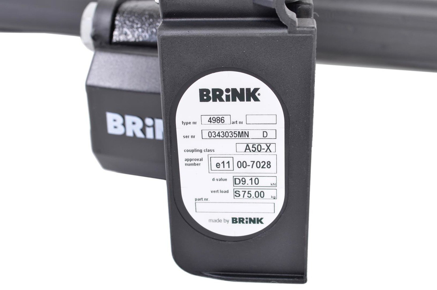 Hak holowniczy Brink 498600