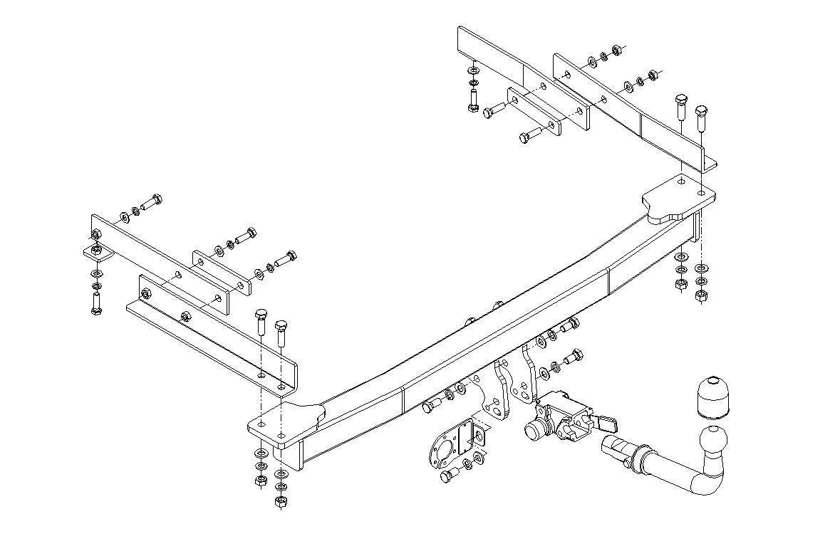 Hak holowniczy Autohak D26A