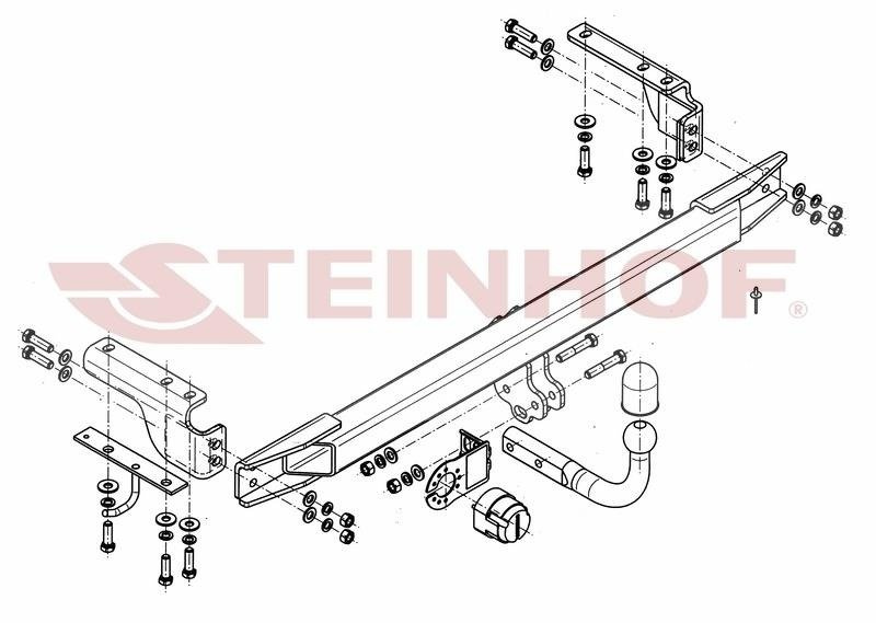 Hak holowniczy Steinhof V-288