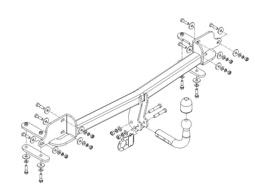 Hak holowniczy Autohak M50