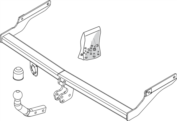 Hak holowniczy Brink 406900