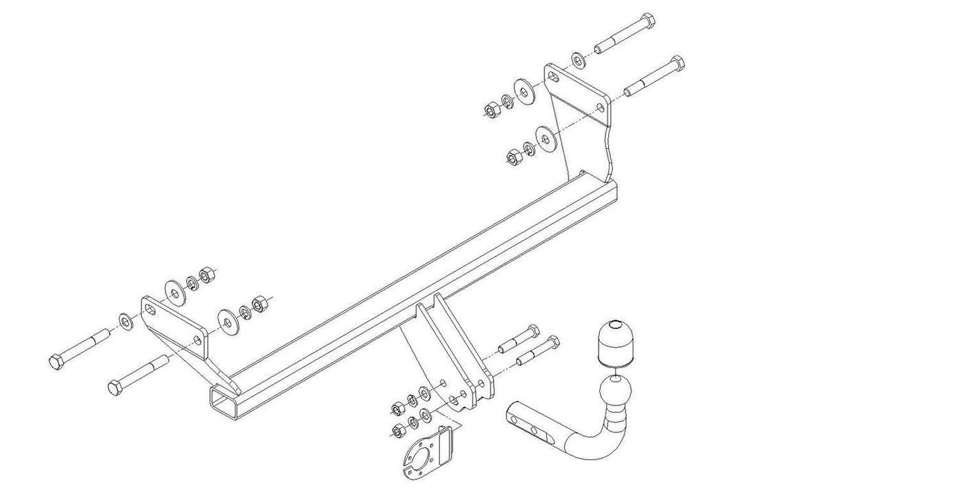 Hak holowniczy Autohak CH51