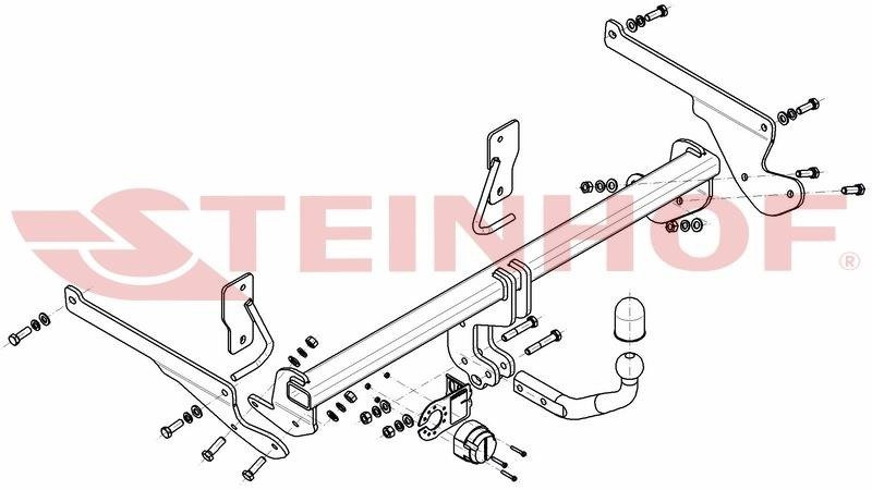 Hak holowniczy Steinhof M-052