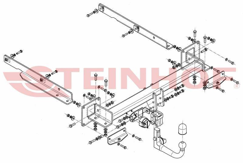 Hak holowniczy Steinhof M-143