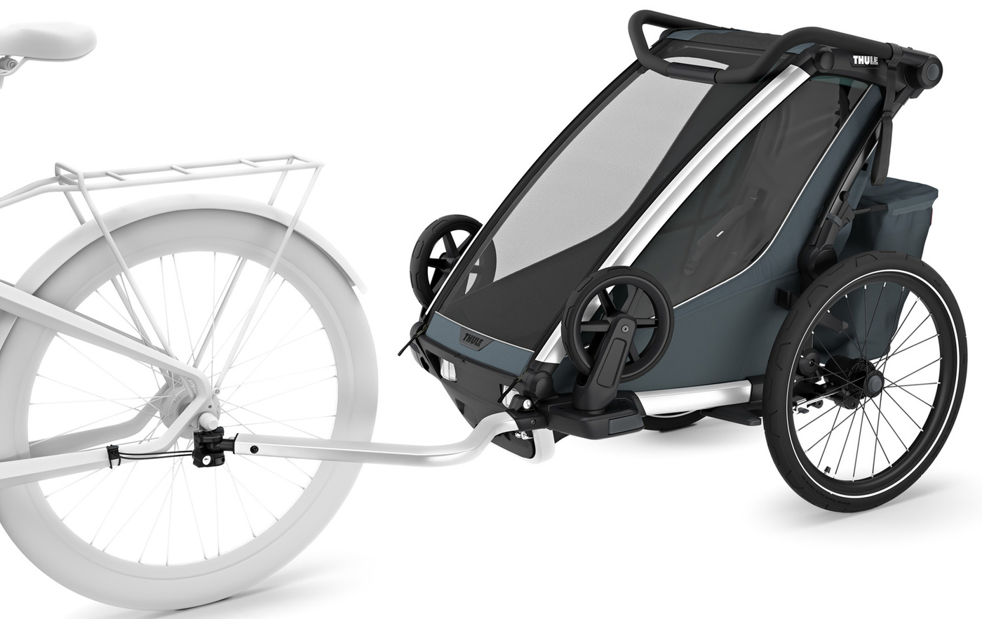 Przyczepka rowerowa | Thule Chariot Cross 2 single Dark Slate 10201034