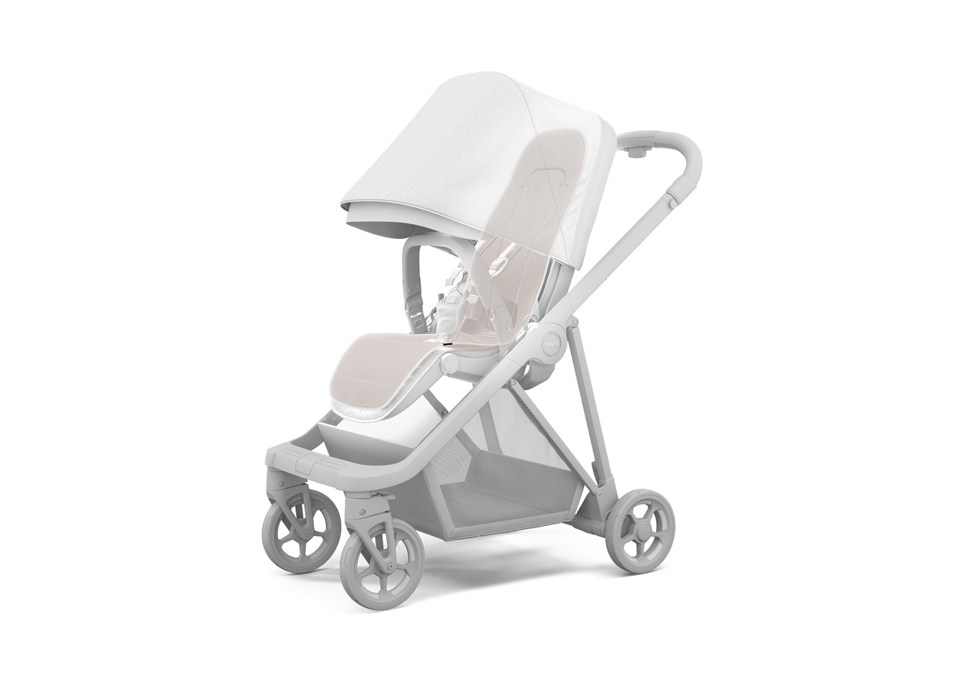 Wkładka do wózka Thule Summer Seat Liner jasnoszara | Kod produktu: 11200343