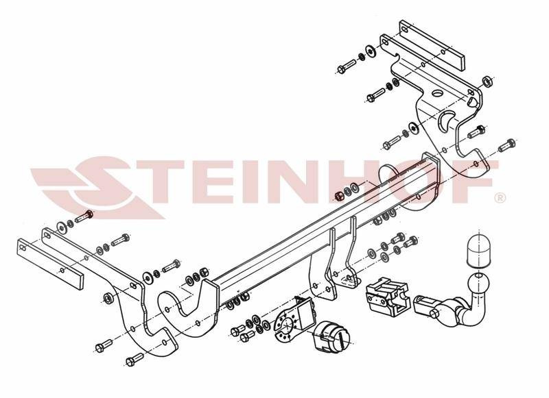 Hak holowniczy Steinhof T-228