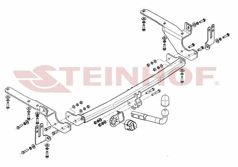Hak holowniczy Steinhof T-192