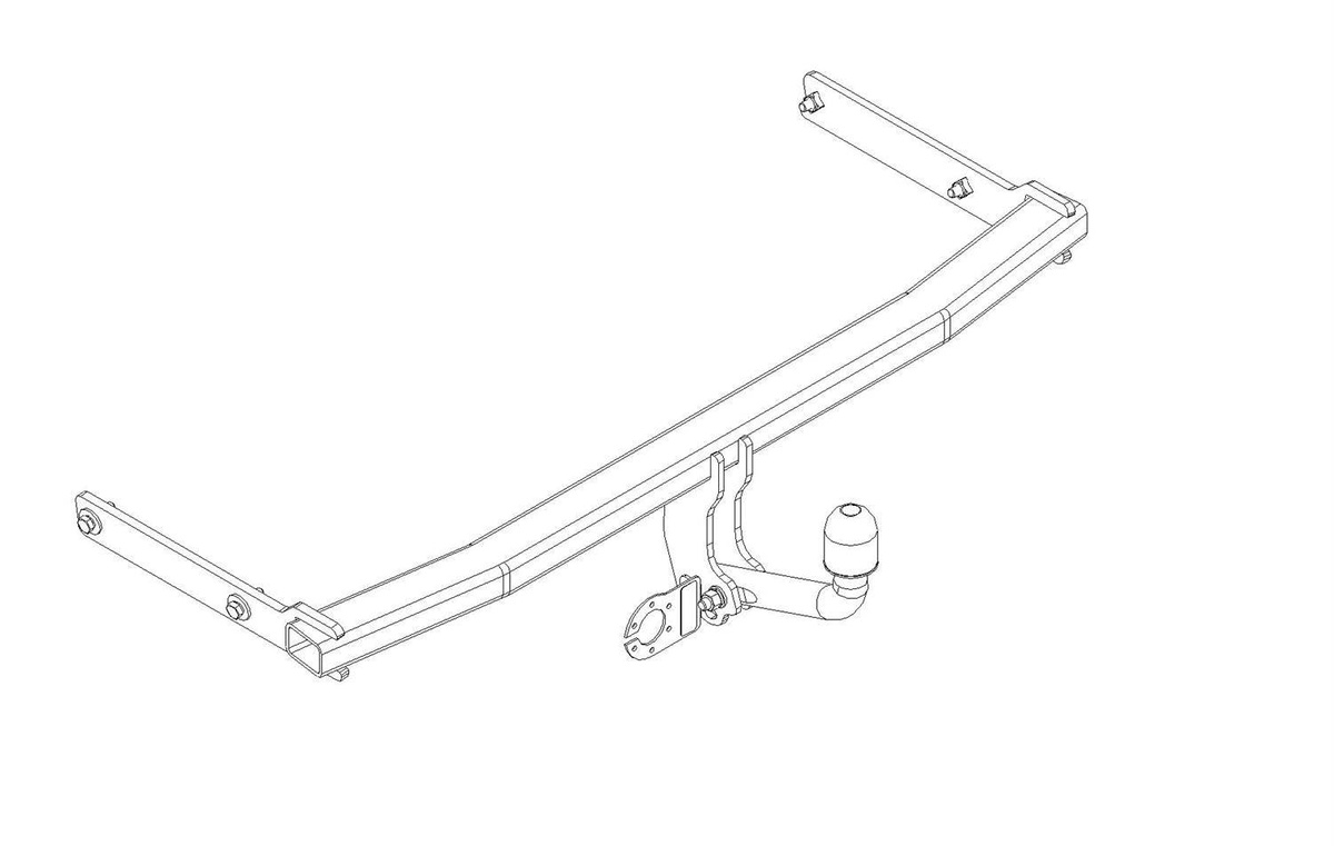 Hak holowniczy Autohak Audi A3 Hatchback 3-drzwi 2003-2008