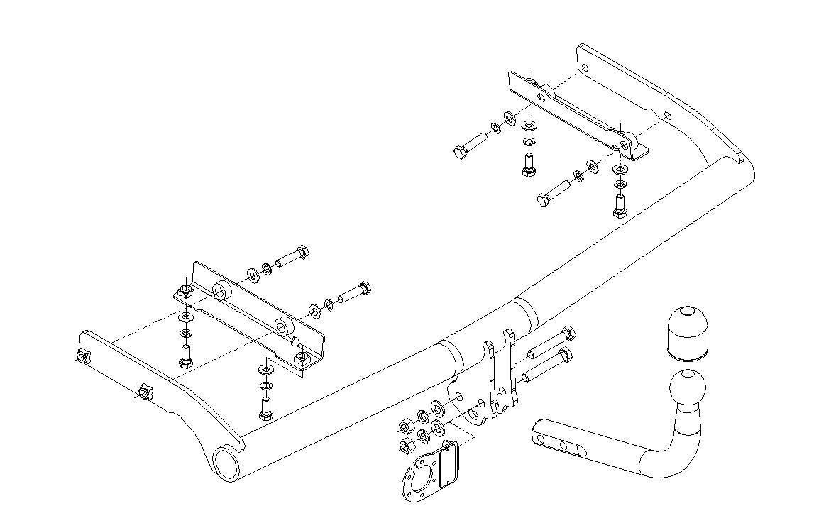 Hak holowniczy Autohak V65