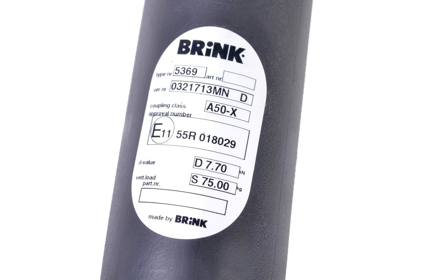 Hak holowniczy Brink 536900