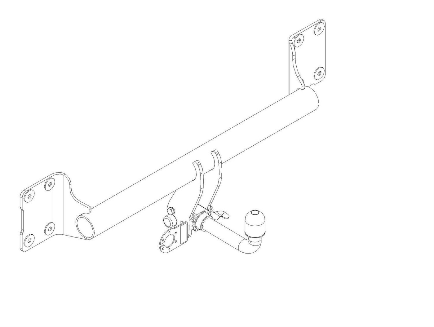 Hak holowniczy Autohak B10A